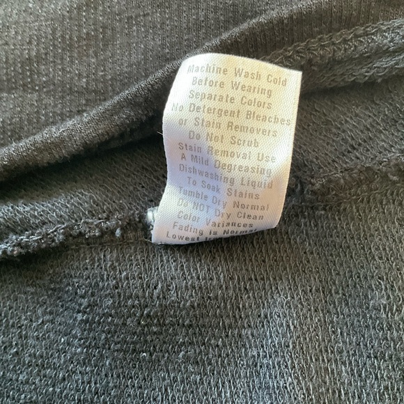 Fresh Produce Black Long Sleeve Top 3/4 Sleeves S - Picture 6 of 9